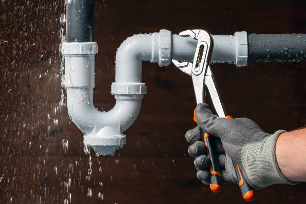 Professional Water Line Repair technician working in Sperry, OK